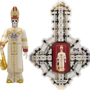NEW Super 7 Ghost ReAction - Papa Emeritus Nihil w/Sunglasses